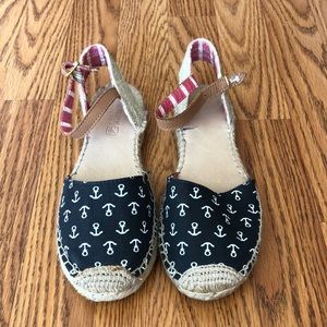 Sperry espadrilles! Nautical and red/white/blue!